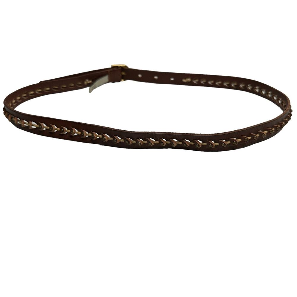 Fossil Detailed Leather Belt